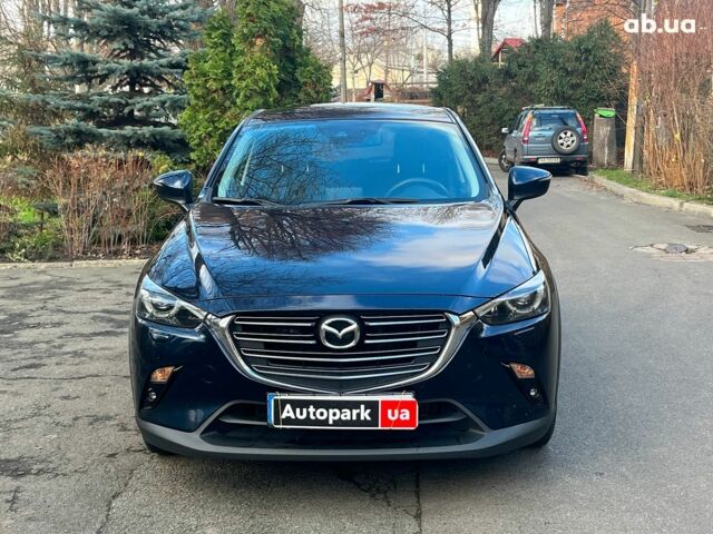 Синій Мазда СХ-3, об'ємом двигуна 2 л та пробігом 76 тис. км за 19790 $, фото 1 на Automoto.ua