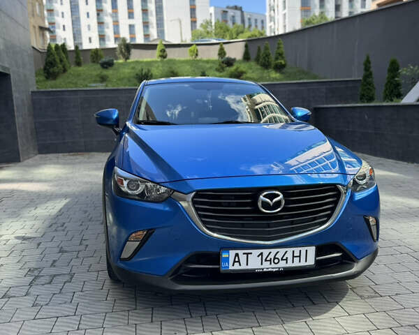 Синій Мазда СХ-3, об'ємом двигуна 2 л та пробігом 56 тис. км за 14300 $, фото 2 на Automoto.ua