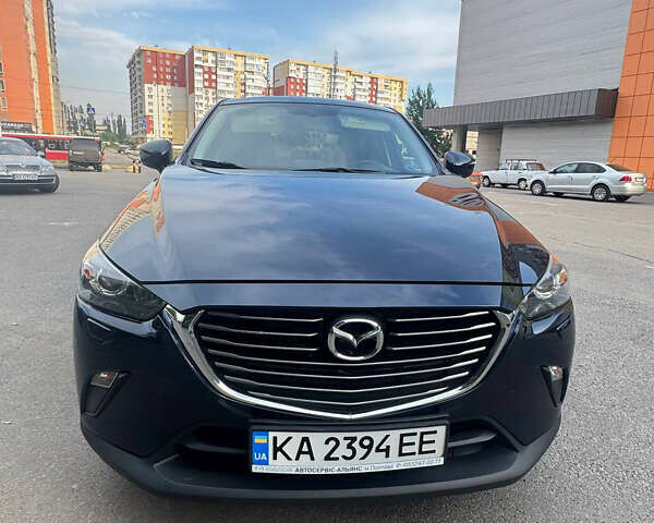 Синий Мазда СХ-3, объемом двигателя 2 л и пробегом 155 тыс. км за 14900 $, фото 1 на Automoto.ua