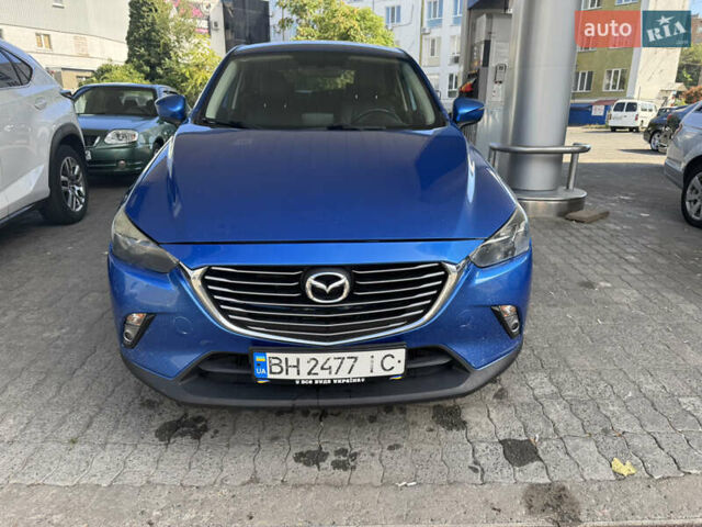 Синий Мазда СХ-3, объемом двигателя 2 л и пробегом 230 тыс. км за 13500 $, фото 1 на Automoto.ua