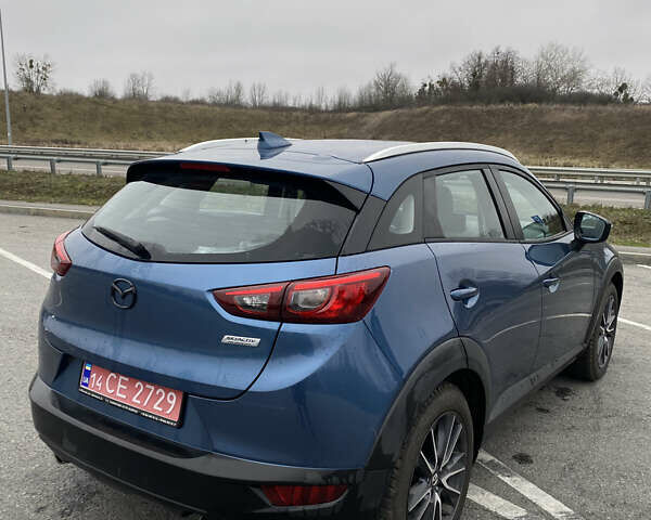 Синій Мазда СХ-3, об'ємом двигуна 2 л та пробігом 98 тис. км за 16500 $, фото 6 на Automoto.ua