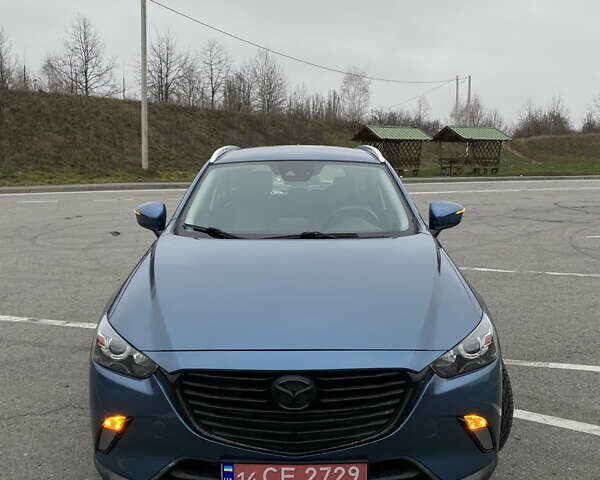 Синій Мазда СХ-3, об'ємом двигуна 2 л та пробігом 98 тис. км за 16500 $, фото 2 на Automoto.ua