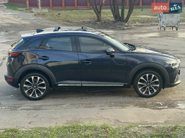 Синий Мазда СХ-3, объемом двигателя 2 л и пробегом 96 тыс. км за 17999 $, фото 3 на Automoto.ua