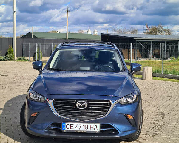 Синий Мазда СХ-3, объемом двигателя 2 л и пробегом 117 тыс. км за 14799 $, фото 1 на Automoto.ua