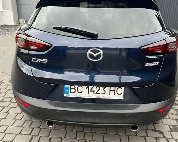 Мазда СХ-3 2018 в Львове на Automoto.ua Синий Мазда СХ-3, объемом двигателя 2 л и пробегом 43 тыс. км за 20499 $, фото 6 на Automoto.ua