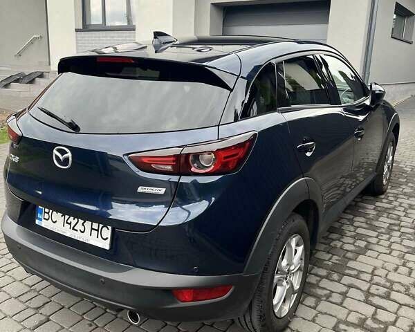 Мазда СХ-3 2018 в Львове на Automoto.ua Синий Мазда СХ-3, объемом двигателя 2 л и пробегом 43 тыс. км за 20499 $, фото 3 на Automoto.ua