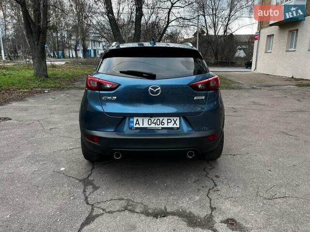 Синій Мазда СХ-3, об'ємом двигуна 2 л та пробігом 39 тис. км за 18500 $, фото 7 на Automoto.ua