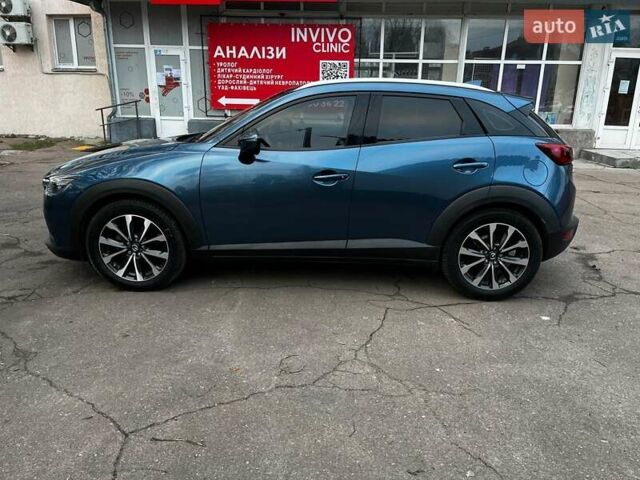 Синій Мазда СХ-3, об'ємом двигуна 2 л та пробігом 39 тис. км за 18500 $, фото 3 на Automoto.ua