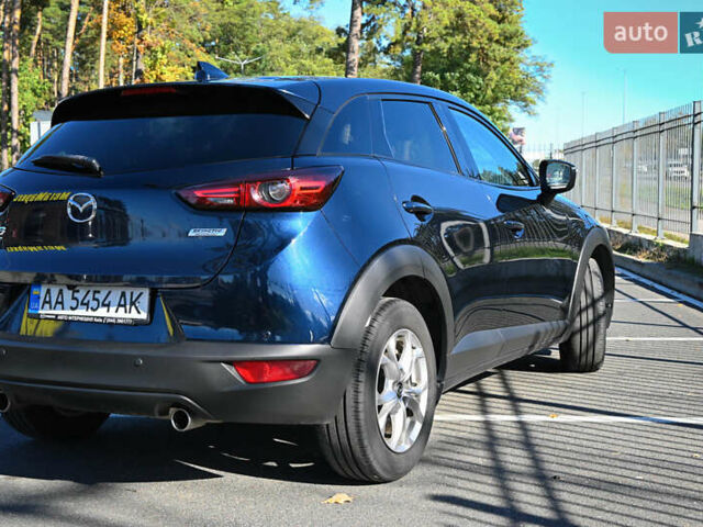 Синий Мазда СХ-3, объемом двигателя 2 л и пробегом 76 тыс. км за 19500 $, фото 2 на Automoto.ua