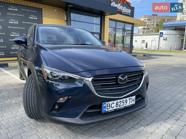 Синий Мазда СХ-3, объемом двигателя 2 л и пробегом 73 тыс. км за 17200 $, фото 1 на Automoto.ua