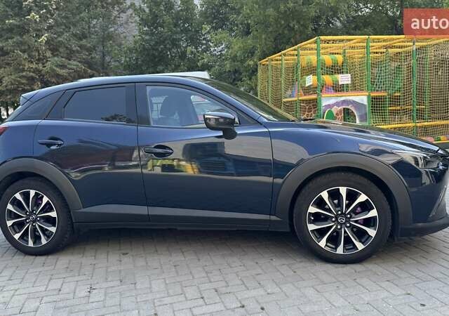Синій Мазда СХ-3, об'ємом двигуна 2 л та пробігом 79 тис. км за 17200 $, фото 3 на Automoto.ua