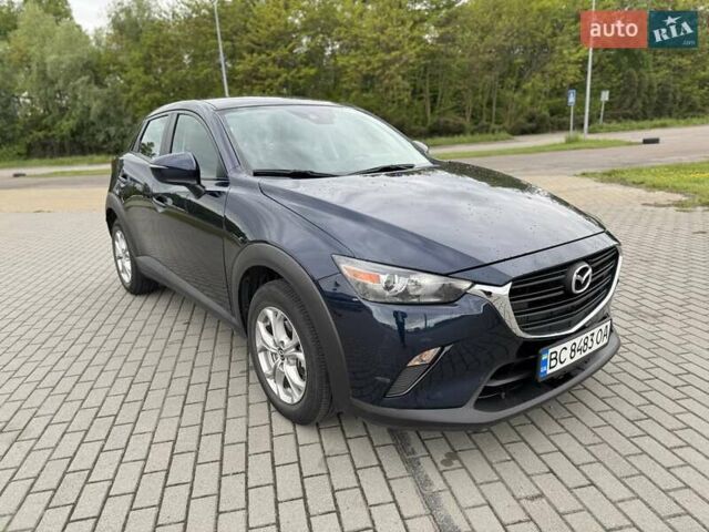 Синий Мазда СХ-3, объемом двигателя 2 л и пробегом 44 тыс. км за 14800 $, фото 1 на Automoto.ua