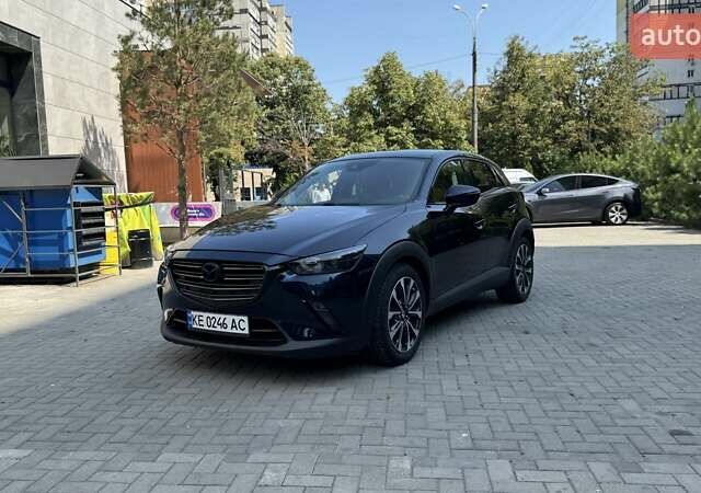 Синій Мазда СХ-3, об'ємом двигуна 2 л та пробігом 79 тис. км за 17200 $, фото 1 на Automoto.ua