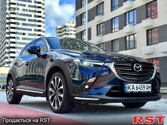 Синий Мазда СХ-3, объемом двигателя 2 л и пробегом 52 тыс. км за 20700 $, фото 3 на Automoto.ua