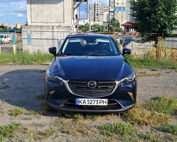 Синий Мазда СХ-3, объемом двигателя 2 л и пробегом 91 тыс. км за 16500 $, фото 1 на Automoto.ua