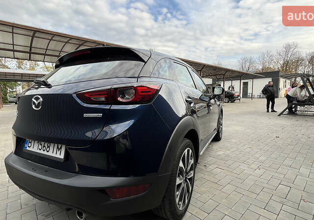 Синий Мазда СХ-3, объемом двигателя 2 л и пробегом 44 тыс. км за 17199 $, фото 4 на Automoto.ua