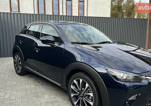 Синий Мазда СХ-3, объемом двигателя 2 л и пробегом 44 тыс. км за 17199 $, фото 1 на Automoto.ua