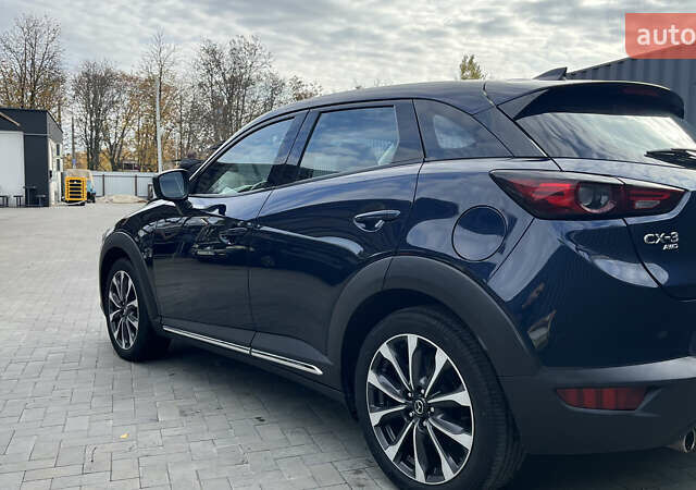 Синий Мазда СХ-3, объемом двигателя 2 л и пробегом 44 тыс. км за 17199 $, фото 2 на Automoto.ua