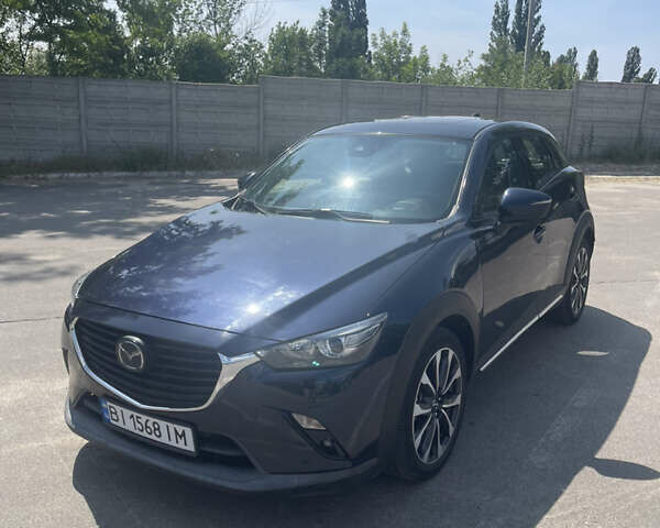 Синий Мазда СХ-3, объемом двигателя 2 л и пробегом 39 тыс. км за 16499 $, фото 1 на Automoto.ua