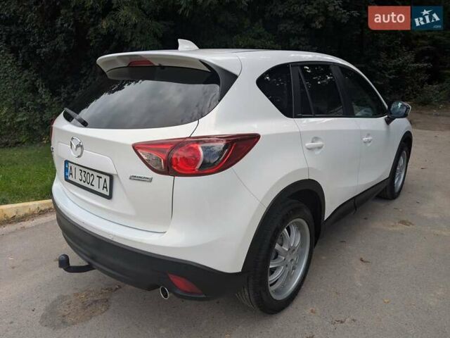 Мазда СХ-5 2012 в Киеве на Automoto.ua Белый Мазда СХ-5, объемом двигателя 2.19 л и пробегом 219 тыс. км за 13500 $, фото 5 на Automoto.ua