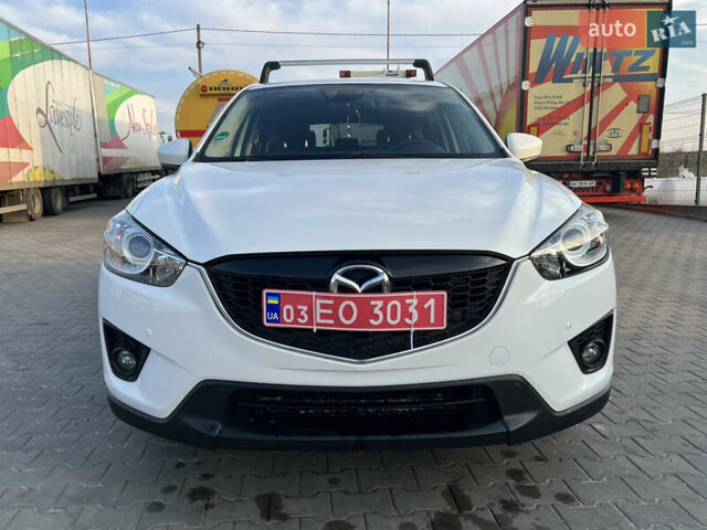 Белый Мазда СХ-5, объемом двигателя 2.2 л и пробегом 225 тыс. км за 13000 $, фото 1 на Automoto.ua