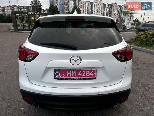 Мазда СХ-5 2013 в Ровно на Automoto.ua Белый Мазда СХ-5, объемом двигателя 2.2 л и пробегом 228 тыс. км за 13950 $, фото 4 на Automoto.ua