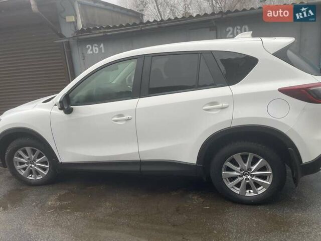 Белый Мазда СХ-5, объемом двигателя 2.5 л и пробегом 151 тыс. км за 15000 $, фото 1 на Automoto.ua