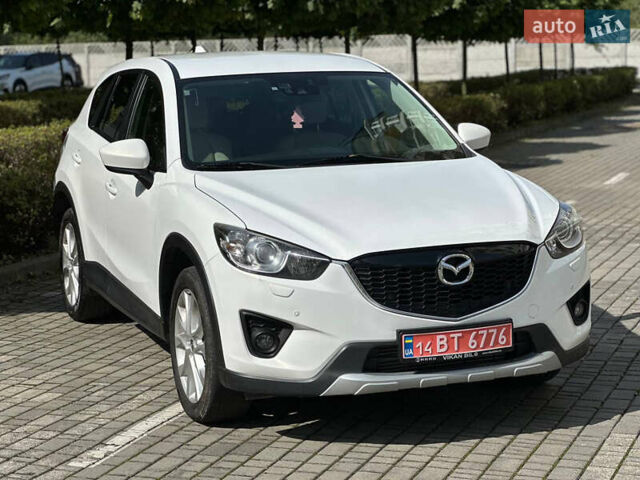 Белый Мазда СХ-5, объемом двигателя 2.2 л и пробегом 219 тыс. км за 13650 $, фото 1 на Automoto.ua
