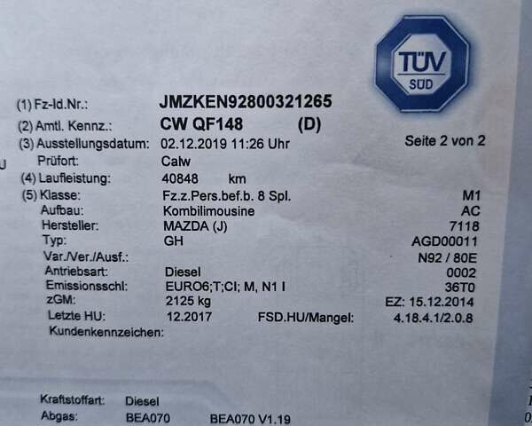 Белый Мазда СХ-5, объемом двигателя 2.19 л и пробегом 159 тыс. км за 15450 $, фото 31 на Automoto.ua