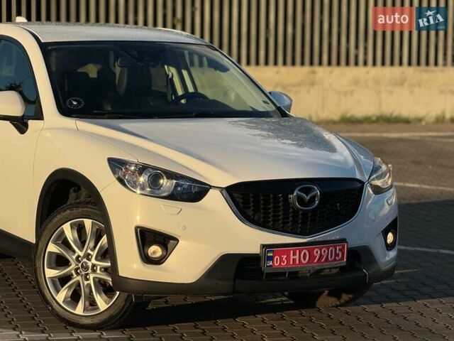 Мазда СХ-5 2014 в Луцке на Automoto.ua Белый Мазда СХ-5, объемом двигателя 2.2 л и пробегом 216 тыс. км за 13799 $, фото 15 на Automoto.ua