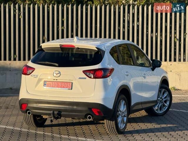 Мазда СХ-5 2014 в Луцке на Automoto.ua Белый Мазда СХ-5, объемом двигателя 2.2 л и пробегом 216 тыс. км за 13799 $, фото 11 на Automoto.ua