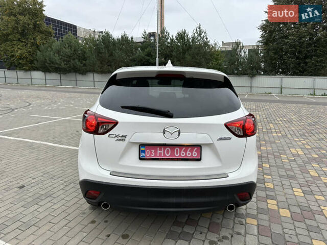 Белый Мазда СХ-5, объемом двигателя 2.5 л и пробегом 249 тыс. км за 12500 $, фото 7 на Automoto.ua