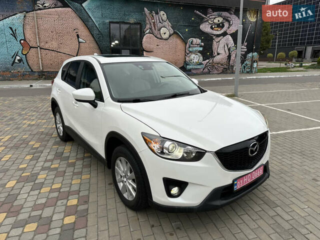 Белый Мазда СХ-5, объемом двигателя 2.5 л и пробегом 249 тыс. км за 12500 $, фото 2 на Automoto.ua