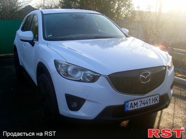 Білий Мазда СХ-5, об'ємом двигуна 2.2 л та пробігом 203 тис. км за 14800 $, фото 1 на Automoto.ua