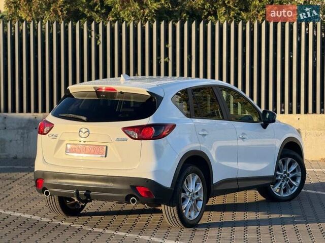 Мазда СХ-5 2014 в Луцке на Automoto.ua Белый Мазда СХ-5, объемом двигателя 2.2 л и пробегом 216 тыс. км за 13799 $, фото 14 на Automoto.ua