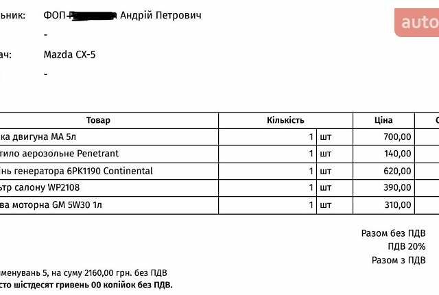 Белый Мазда СХ-5, объемом двигателя 2.19 л и пробегом 225 тыс. км за 13399 $, фото 109 на Automoto.ua