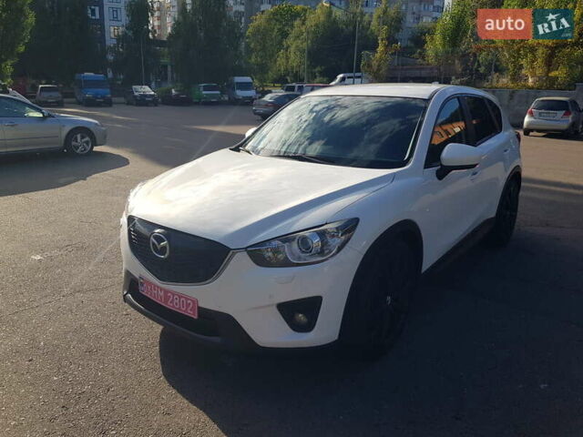 Белый Мазда СХ-5, объемом двигателя 2.2 л и пробегом 168 тыс. км за 15200 $, фото 1 на Automoto.ua