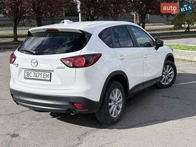 Мазда СХ-5 2014 в Львове на Automoto.ua Белый Мазда СХ-5, объемом двигателя 2.5 л и пробегом 125 тыс. км за 16800 $, фото 2 на Automoto.ua
