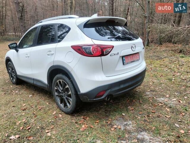 Белый Мазда СХ-5, объемом двигателя 2.5 л и пробегом 167 тыс. км за 14999 $, фото 5 на Automoto.ua