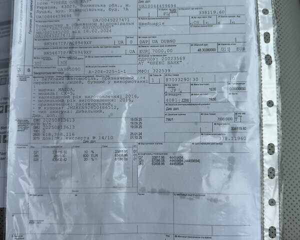 Белый Мазда СХ-5, объемом двигателя 2.2 л и пробегом 217 тыс. км за 15999 $, фото 40 на Automoto.ua
