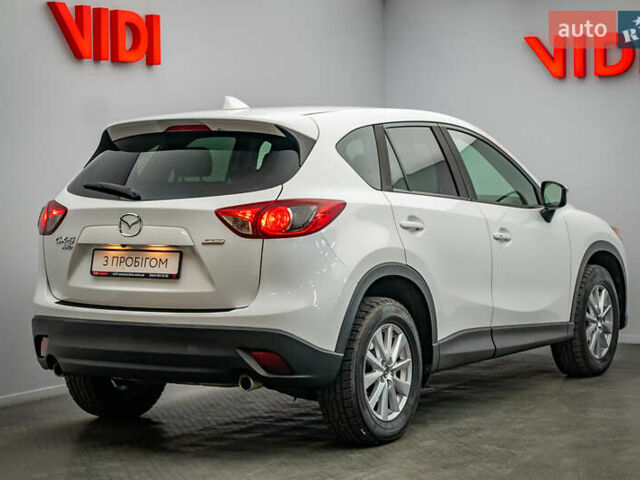 Белый Мазда СХ-5, объемом двигателя 2.5 л и пробегом 126 тыс. км за 16414 $, фото 1 на Automoto.ua