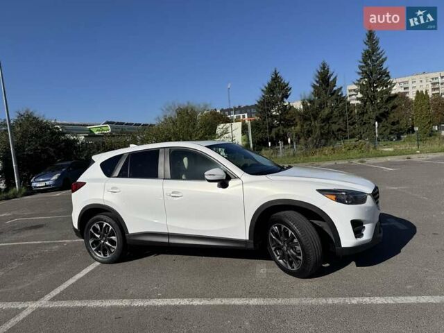 Белый Мазда СХ-5, объемом двигателя 2.5 л и пробегом 92 тыс. км за 15950 $, фото 1 на Automoto.ua