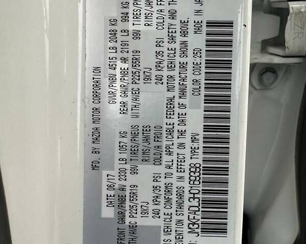 Білий Мазда СХ-5, об'ємом двигуна 2.49 л та пробігом 186 тис. км за 17999 $, фото 24 на Automoto.ua