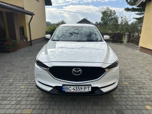 Белый Мазда СХ-5, объемом двигателя 2.5 л и пробегом 95 тыс. км за 21000 $, фото 1 на Automoto.ua