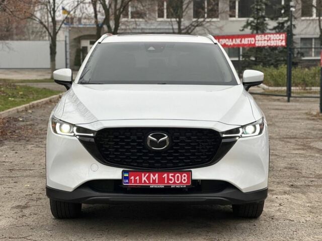 Белый Мазда СХ-5, объемом двигателя 2.5 л и пробегом 42 тыс. км за 22800 $, фото 1 на Automoto.ua