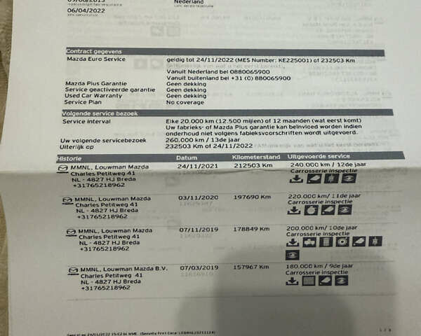 Чорний Мазда СХ-5, об'ємом двигуна 2.2 л та пробігом 234 тис. км за 12500 $, фото 32 на Automoto.ua