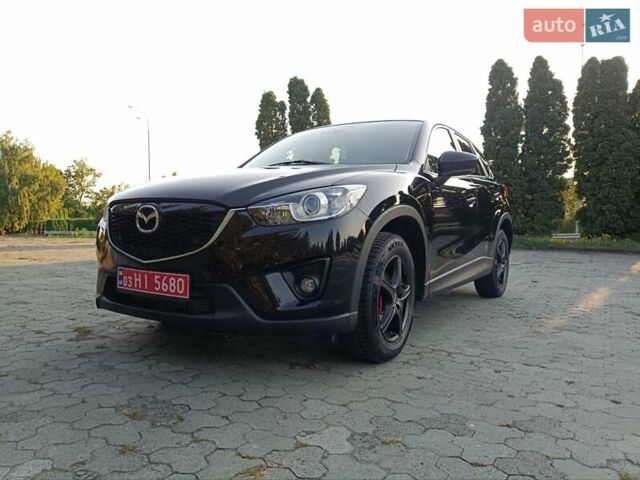 Черный Мазда СХ-5, объемом двигателя 2.2 л и пробегом 224 тыс. км за 14250 $, фото 1 на Automoto.ua