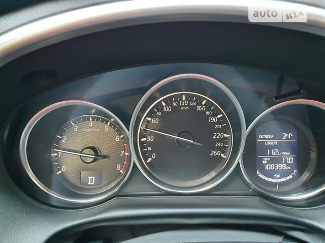 Черный Мазда СХ-5, объемом двигателя 2.5 л и пробегом 100 тыс. км за 15500 $, фото 1 на Automoto.ua