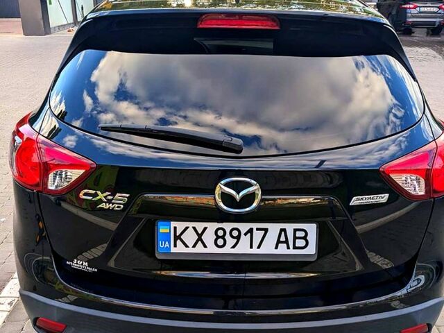 Черный Мазда СХ-5, объемом двигателя 2.5 л и пробегом 213 тыс. км за 16500 $, фото 2 на Automoto.ua