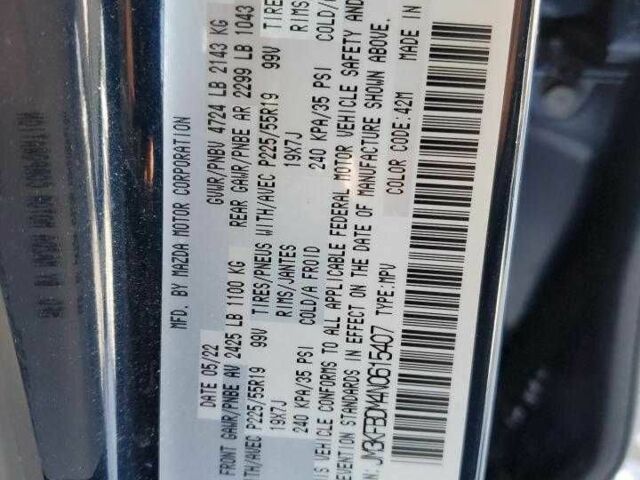 Черный Мазда СХ-5, объемом двигателя 2.5 л и пробегом 20 тыс. км за 6500 $, фото 12 на Automoto.ua